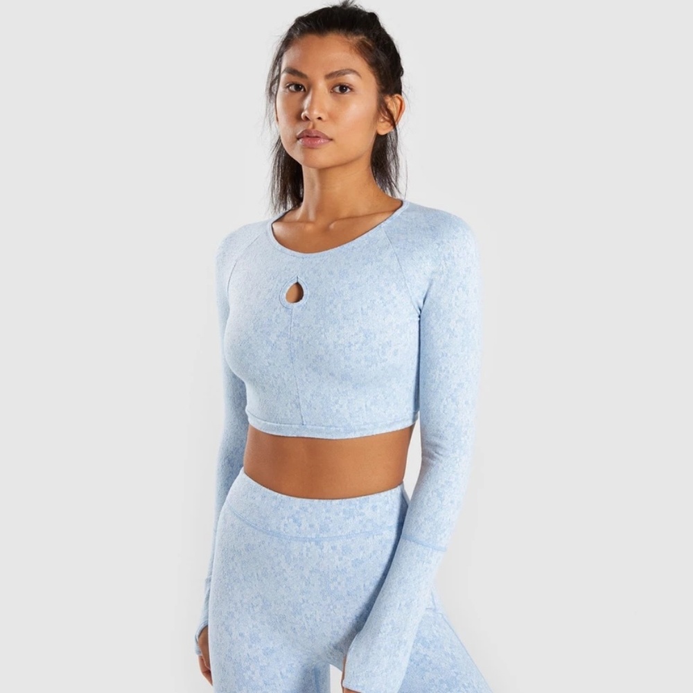 Fleur texture set Malibu blue marl